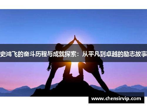史鸿飞的奋斗历程与成就探索：从平凡到卓越的励志故事